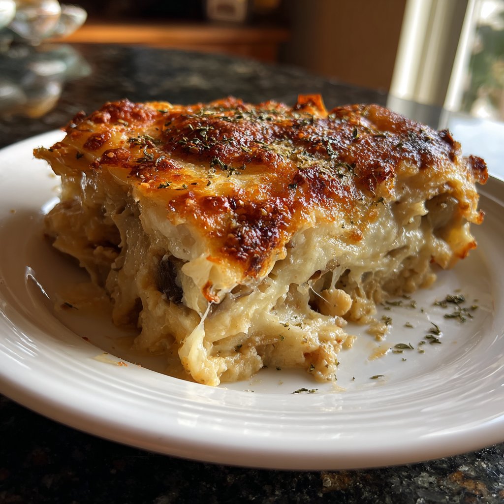 Auberginenauflauf ohne Fleisch