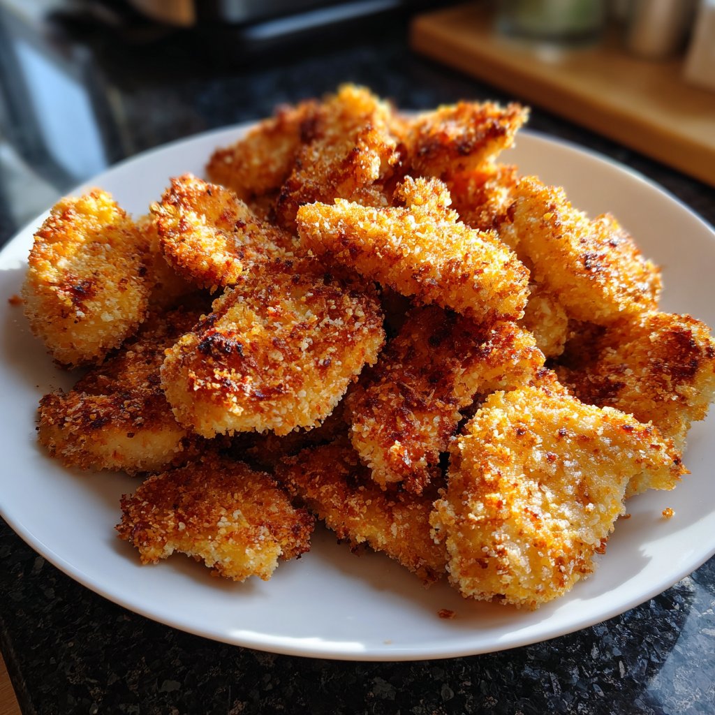 Blumenkohl paniert aus dem Ofen