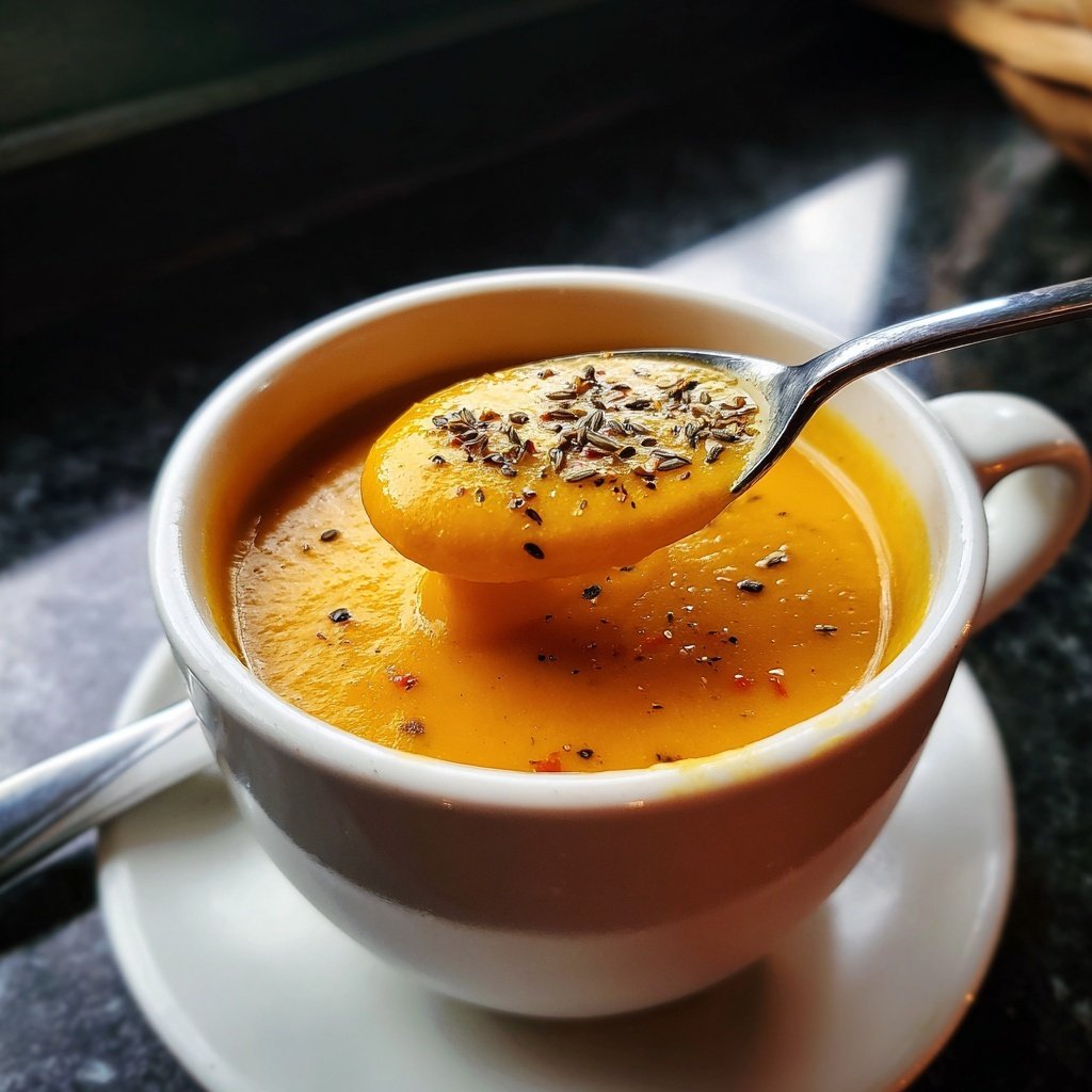 Linsensuppe mit Kreuzkümmel