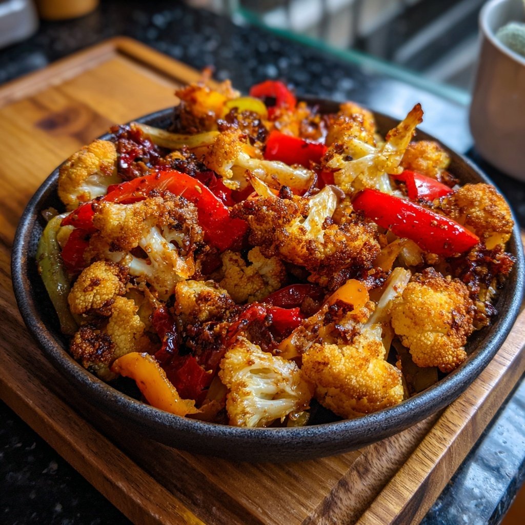 Blumenkohl Ofen Gemüse