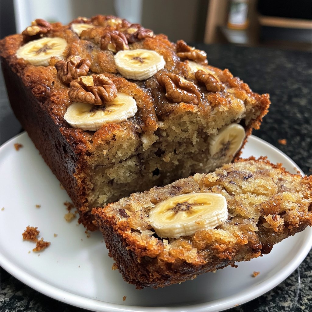 Bananenbrot zum Frühstück