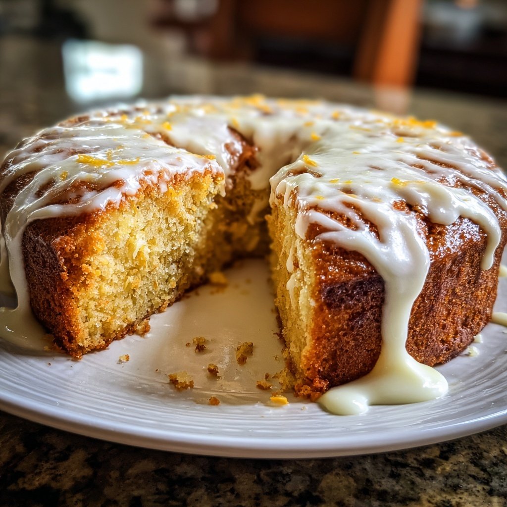 Karottenkuchen Mit Frischkäse Glasur
