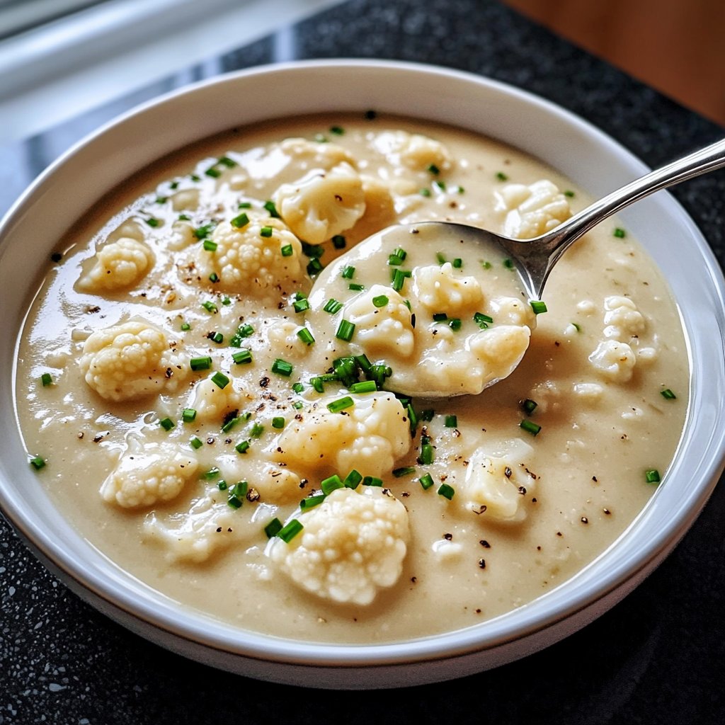 Blumenkohlsuppe einfach