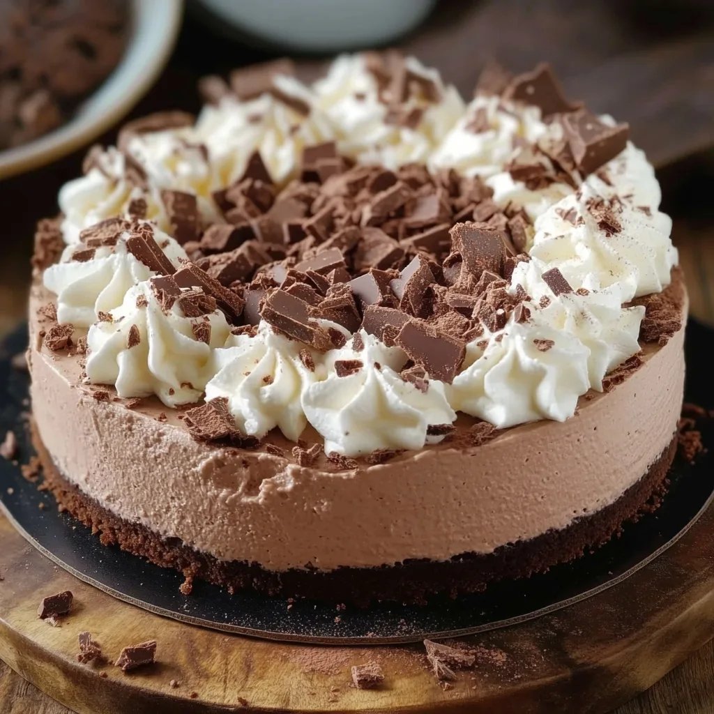 Hot Chocolate Cheesecake