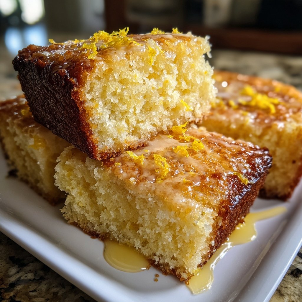 Zitronenkuchen saftig