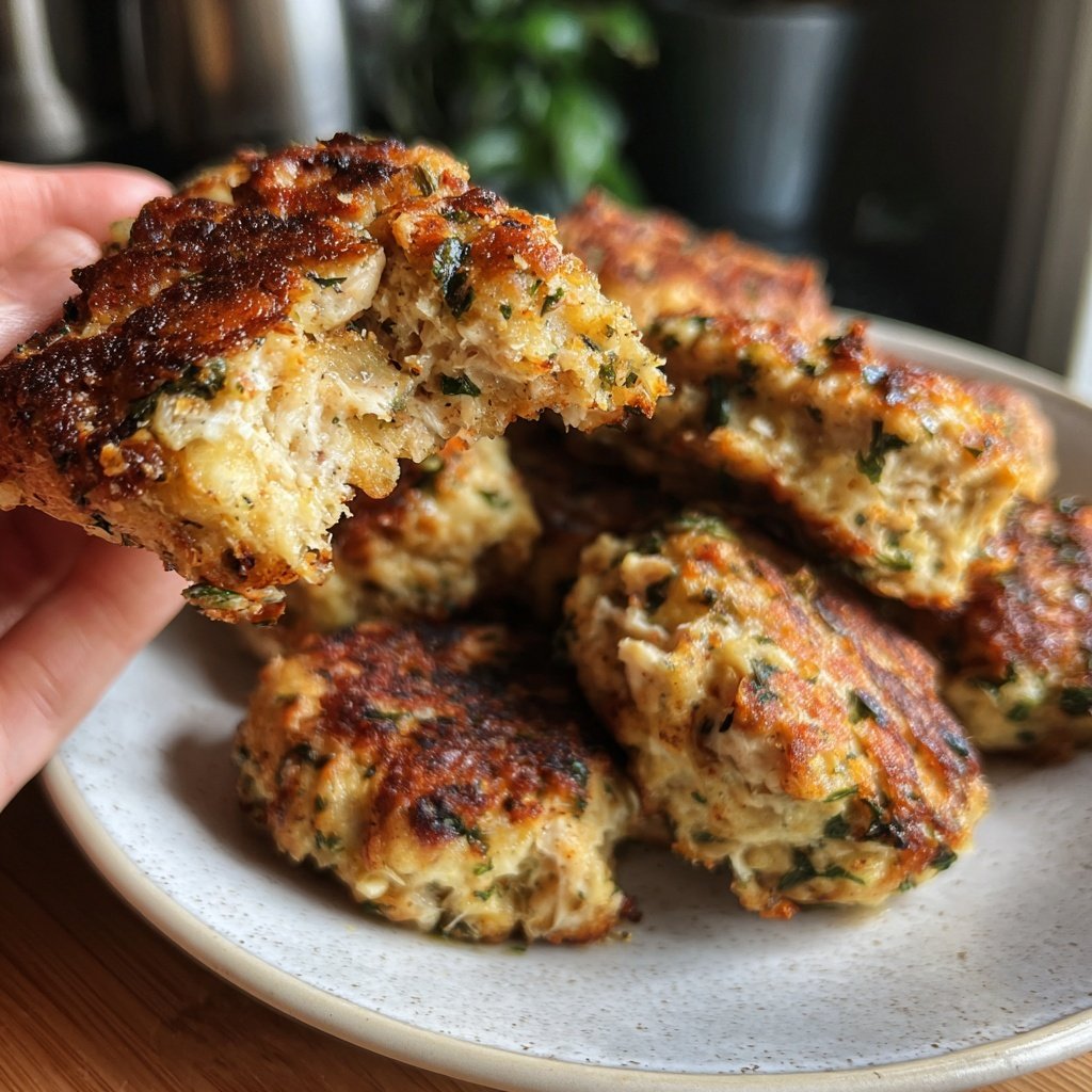 Hähnchen Frikadellen Aus Dem Ofen