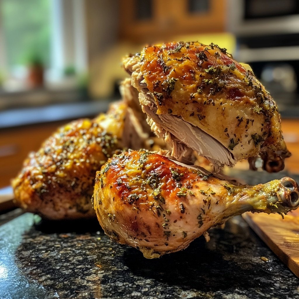 Saftiges Crockpot Hähnchen